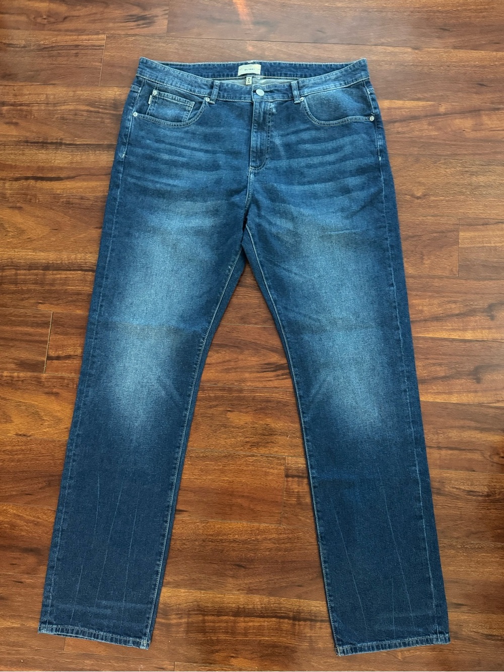 DL1961 Men's Slim Tapered Faded Blue Jeans